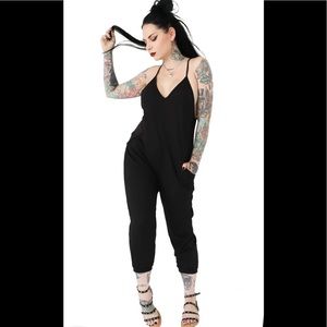 Foxblood Luna Razorback Jumpsuit